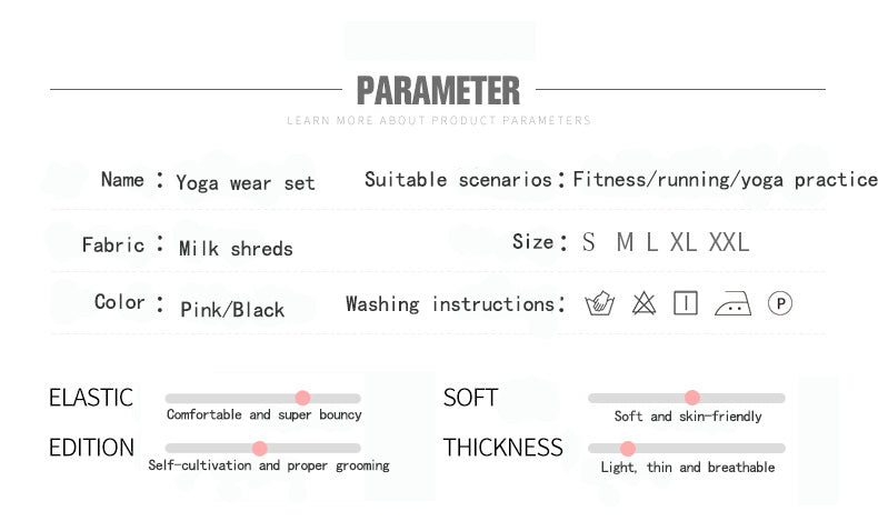 5-piece Women's Fitness Yoga Exercise Set