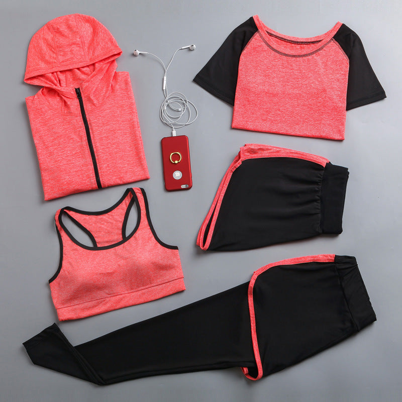 5-piece Women's Fitness Yoga Exercise Set
