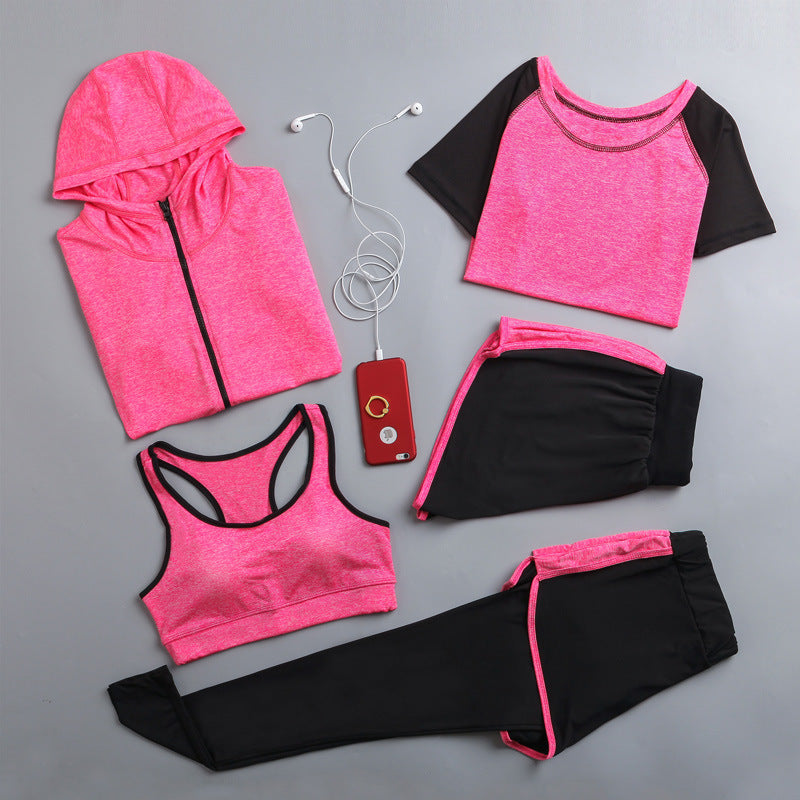 5-piece Women's Fitness Yoga Exercise Set