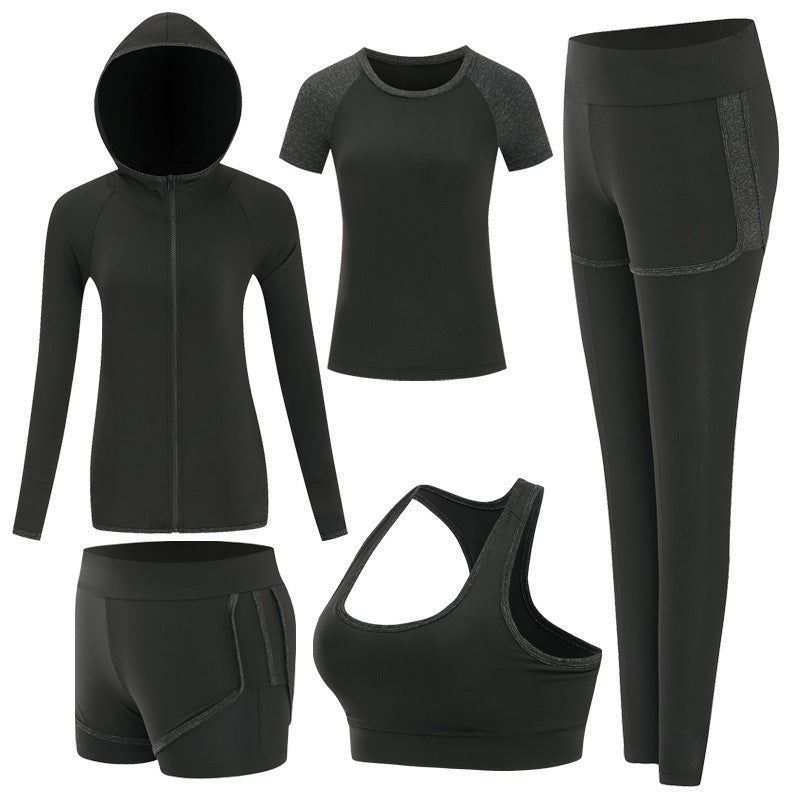 5-piece Women's Fitness Yoga Exercise Set