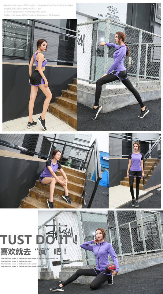 5-piece Women's Fitness Yoga Exercise Set