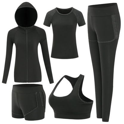 5-piece Women's Fitness Yoga Exercise Set